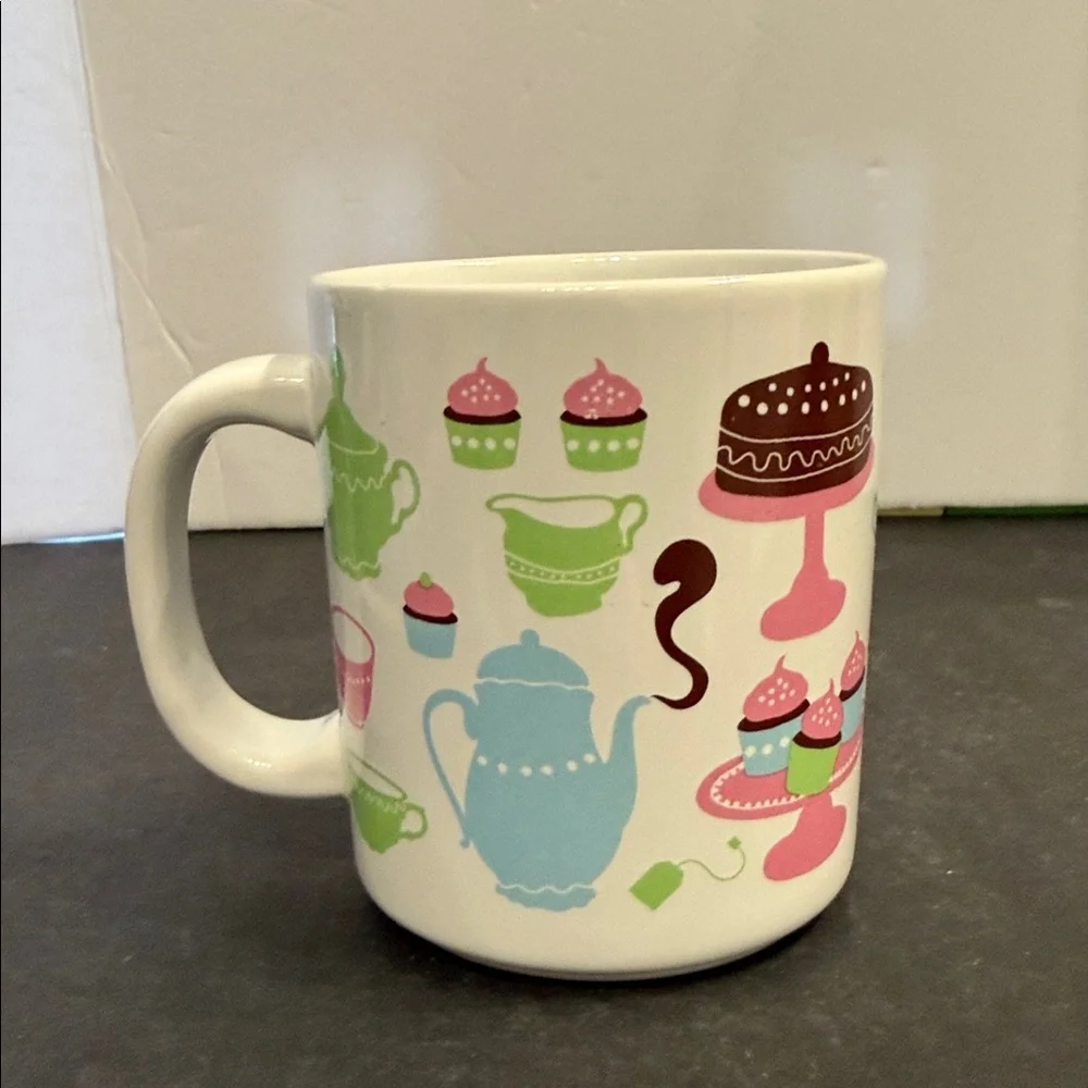 IKEA Desserts Mug Cupcakes Cake TEA Coffee Cup Ceramic